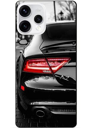 Чехол силиконовый бампер для oppo reno 15 с рисунком audi ауди машина авто