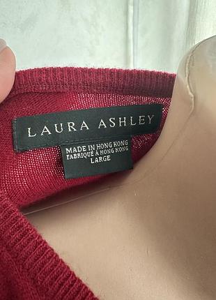 Бордовий кардиган laura ashley 5