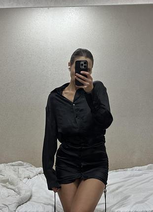 Сукня сорочка чорна