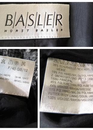 Піджак/81%шерсть/гвинтаж/basler 9