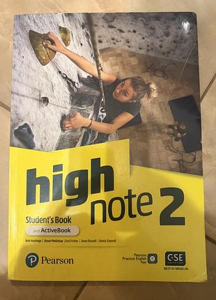 High note 2 student’s book підручник доя вивчення англійської мови