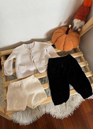 Комплект речей zara розмір-74(6-9м) стан- чудовий
