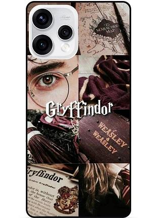 Чехол силиконовый бампер для oppo reno 15 с рисунком gryffindor гриффиндор гарри поттер harry potter