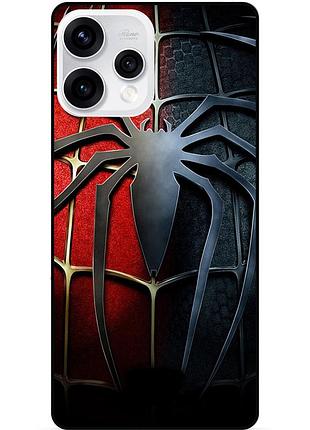Силіконовий чохол бампер для oppo reno 15 з малюнком людина-павук spider man