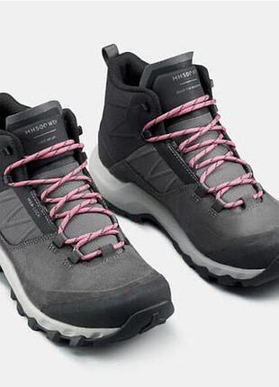 Жіночі трекінгові черевики quechua mh500 mid (decathlon) — 38 розмір