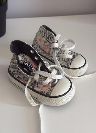 Кеди дитячі converse (оригінал)19 розмір 11 см устілка
