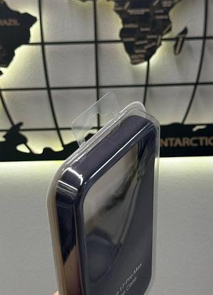 Чехол silicone case с микрофиброй для iphone 17 pro max, чехол-накладка для айфон 17 pro max (фиолетовый) 5