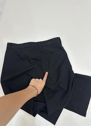 Брюки чорні класичні bershka 5