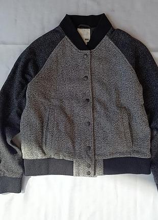 Шерстяной бомбер levis 2