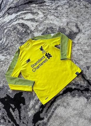 Дитячий тренувальний лонгслів liverpool fc new balance