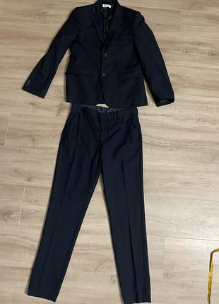 Костюм класичний піджак брюки h&m 13-14 років
