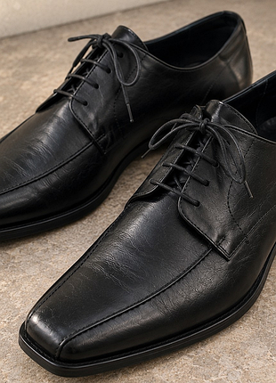 Мужские кожаные туфли van gils 42.5–43 made in portugal