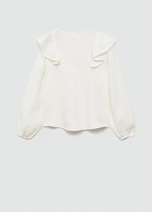 Рубашка, блуза mango 6, 7 років, 122, 116 см 3