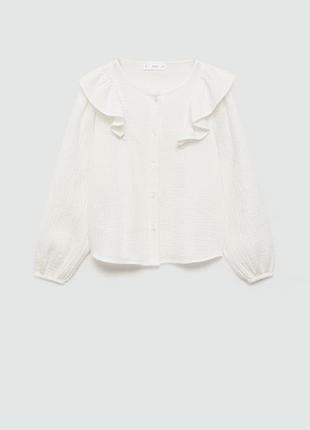 Рубашка, блуза mango 6, 7 років, 122, 116 см 6