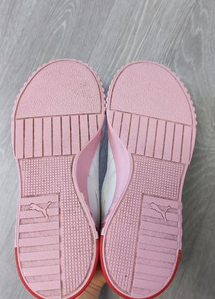 Кожаные женские кроссовки puma 9