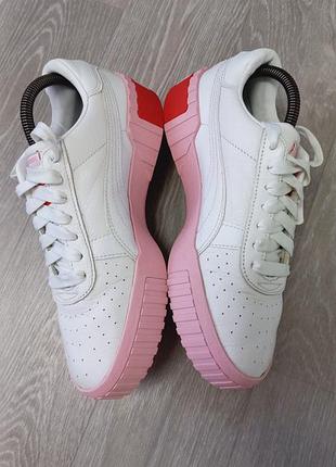Кожаные женские кроссовки puma 5