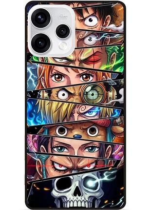Силиконовый бампер чехол для oppo reno 15 с рисунком one piece большой куш