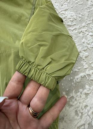 Куртка дитяча zara дощовик, оливкова 5