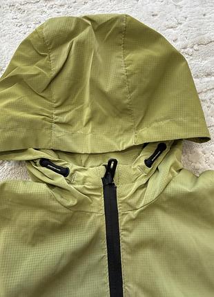 Куртка дитяча zara дощовик, оливкова 6