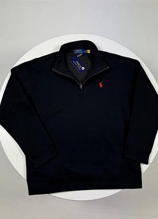 Чоловіча кофта polo ralph lauren в чорному кольорі