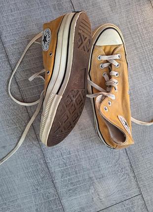 Кеды converse горчичные 4