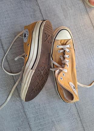 Кеды converse горчичные 3