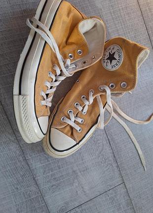 Кеды converse горчичные 6