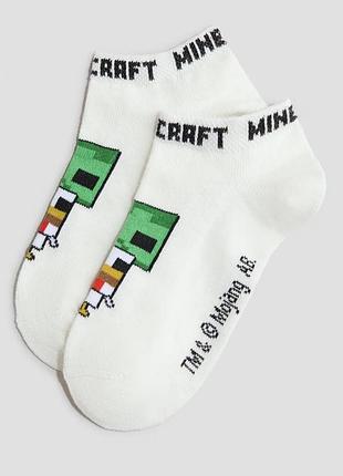 Носки minecraft h&amp;m 34/36