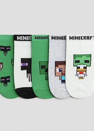 Носки minecraft h&amp;m 34/36 2