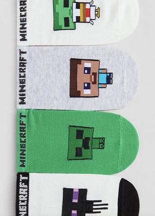 Носки minecraft h&amp;m 34/36 3