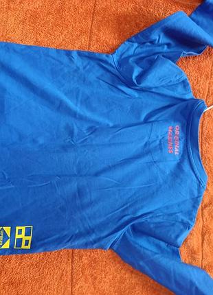 Новая кофта лонгслив original marines 128 см 7-8 лет 3
