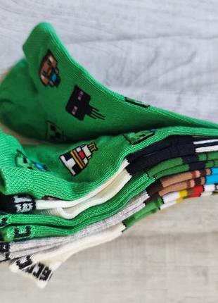 Носки minecraft h&amp;m 34/36 5