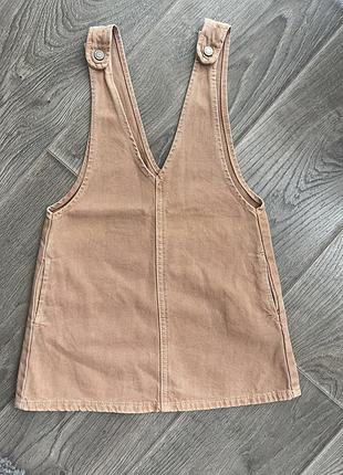 Джинсовий сарафан zara 3-4 роки 98-104 см 3