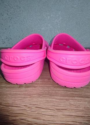 Шлепанцы, Сабо crocs для девочки 33- 34р. 4