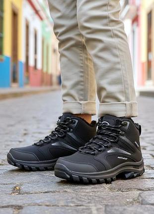 Підліткові зимові термочеревики для хлопця підлітка american club waterproof hl149/24 р.36,41