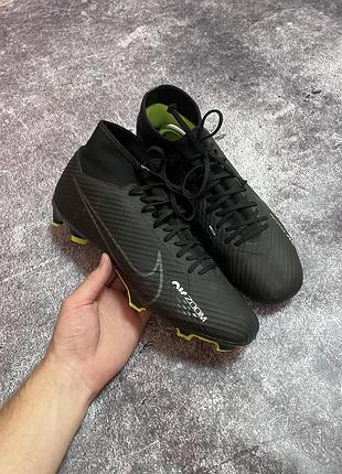 Футбольні бутси nike zoom mercurial superfly 9 academy fg/mg, р. 44.5 (28.5 см)