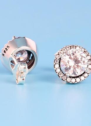 Серебряные серьги 296272cz