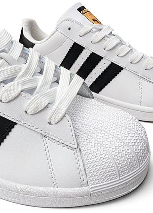 Чоловічі кросівки adidas superstar білі