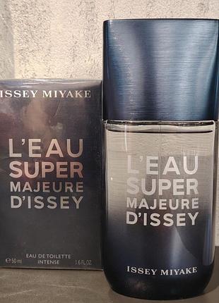 Туалетна вода issey miyake leau super majeure dissey 50мл