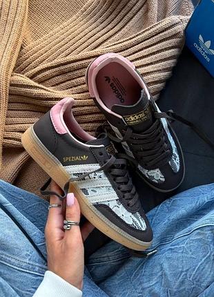Кроссовки adidas spezial lace brown 4
