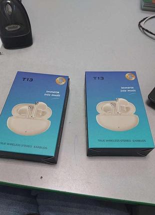 Навушники bluetooth-гарнітура б/у tws t13 арт.106146