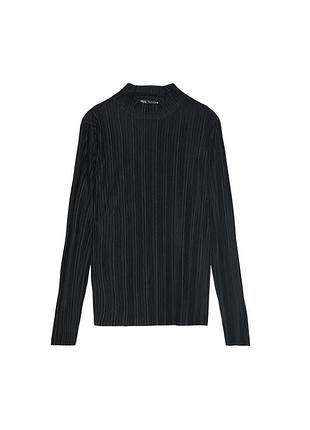 Плісирована блуза zara