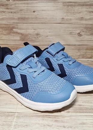 Классные детские кроссовки для мальчика hummel actus recycled jr