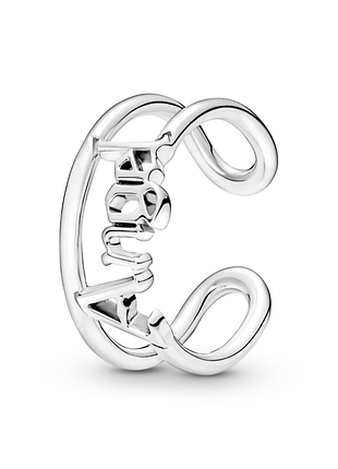 Серебряное кольцо pandora ме "ангел" 190105c00 58