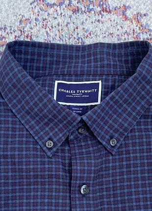 Чоловіча сорочка британського преміум бренду charles tyrwhitt (jermyn street london)