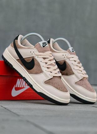 Чоловічі кросівки під джинси nike dunk low, чоловічі стильні модні кросівки, кросівки для молоді 44
