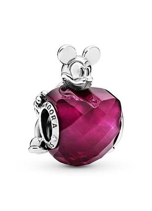 Намистина pandora "серце міккі" 797168nfr