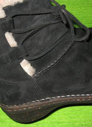 Сапоги ugg,р.36-37 стелька 23см кожа6 фото