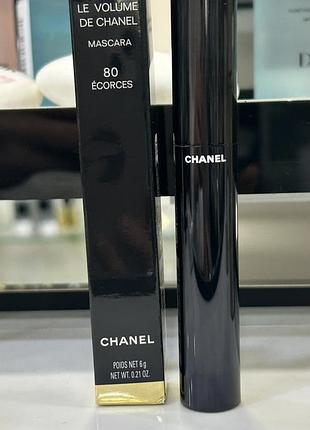Туш для вій chanel le volume 80 ecorces коричнева