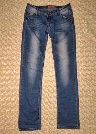 Синие джинсы iceoblue slim/straight 3